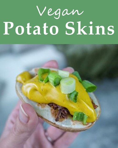 Vegan Potato Skins